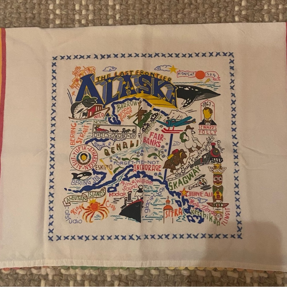 Catstudio Alaska Themed Tea Towel